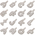 Pave setting silver bubble initial pendants from A to P with sparkling cubic zirconia stones - Box Chain / White Gold
