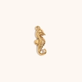 14K gold plated stainless steel seahorse pendant charm for creative DIY jewelry making - Seahorse Pendant - Gold