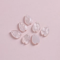 Pétalos de flor de cerezo rosa nacarados para creación de joyas DIY y artesanía - Rosa Claro