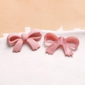 Perles nœuds pour bijoux DIY en rose mat et transparent pour accessoires de loisirs créatifs - Rose