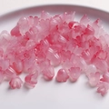 Pink gradient lily of the valley acrylic flower beads for DIY jewelry making - 1# Light Red