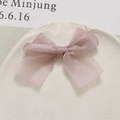 Charmante oudroze tule strik voor DIY haarspeldjes en hoofdbanden voor kinderen - Klein Roze Paars