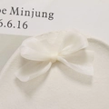 Verfijnde witte organza strik voor DIY prinsessen haarspeldjes en haaraccessoires - Klein Gebroken Wit