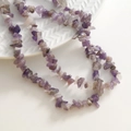 Cuentas de amatista púrpura irregular para joyería creativa hecha a mano y pulseras - Púrpura
