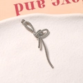 Zilveren gedraaide touwknoop hanger met oogje voor DIY sieraden en haaraccessoires - Zilveren Gedraaid Touw