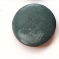 Dark green round velvet snake pattern button for DIY coats and jewelry making - Round / Grey Green