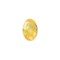Pendentif en citrine jaune à coupe ovale dans un médaillon ouvert de style vintage - Pierre de Naissance Novembre (Pendentif Uniquement)