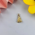 Golden metal tassel pendant charm for DIY earring necklace accessory making - Small Gold Tassel
