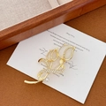 Elegant gold tulip brooch with opal petals and sparkling rhinestones for women - Gold