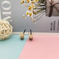 Modèles miniatures de thé aux perles avec pailles pour la création de bijoux DIY - Beige