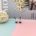 Modèle miniature de tasse de thé au lait perlé pour accessoires de maison de poupée - Blanc