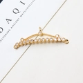 Macro shot of micro-paved zircon gold connector for DIY jewelry making and tassels - Style 07 (Multi-hole)