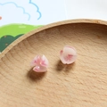 Dettaglio macro di perline a fiore di loto rosa chiaro per accessori per capelli vintage - 01# Stile Loto 01 (10mm)