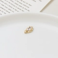 Golden micro-paved zircon geometric charm with marquise crystal for DIY nail art - Vintage Marquise Style (09#)