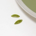 DIY bamboo leaf heat shrink charms with pre-drilled holes for traditional hairpins - Style 08