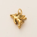 18K vergulde vliegende varkenshanger van roestvrij staal voor DIY sieraden maken - Vliegend Varken Stijl / Goud