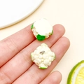 Colgantes realistas de resina de coliflor blanca para joyas y llaveros hechos a mano - Coliflor de Resina Blanca (23894)