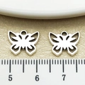 Antique silver hollow butterfly alloy pendant charms for DIY jewelry making - Antique Silver Butterfly (22320)