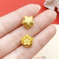 Pendentifs fleur de lotus et lys en or mat pour la fabrication de bijoux DIY et accessoires - Perle Espacée Pétale de Lotus (22564) / 11x11mm