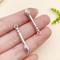 Antiksilberne Zinklegierung Pinselanhänger für DIY Schmuckherstellung Zubehör - Pinsel (12153)