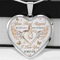 Collana a cuore argento con ali d'angelo e ciondolo commemorativo da donna - Stile Ali di Angelo Commemorativo(Argento)