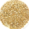 Golden star-shaped CCB spacer beads for DIY jewelry making and handmade crafts - Star Spacer Bead (14142) / 100 Pieces/Pack (6mm) / KC Gold