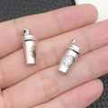 Vintage silver alloy coffee cup charms for DIY jewelry making and keychains - Antique Silver Coffee Cup (21181)