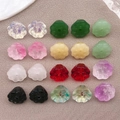 Mélange de 10 couleurs de perles de lotus en verre pour bracelets et bijoux DIY - Ensemble de Graines de Lotus (BE31) / Lot de 20 (10 styles x 2) / Mélange Multicolore