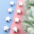 Star shaped silver alloy loose beads for DIY jewelry making and bracelet crafting - Star (5638-2)