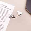 Pendentif vintage en alliage argenté avec texte I Love To Cheer pour bracelet DIY - I LOVE CHEER en Argent Antique (15716)