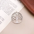 Pendentif arbre de vie argent antique pour colliers DIY et bijoux artisanaux - Pendentif Arbre de Vie (8058)