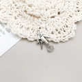 Antique silver wine opener alloy pendant for DIY jewelry making and keychain accessories - 12x21mm / Antique Silver Wine Corkscrew (10551)
