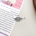 Colgante de pájaro en aleación de plata antigua para creación de joyas DIY y artesanía - Pájaro (3918)