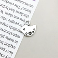 Colgante de pájaro en aleación de zinc plata antigua para bisutería y manualidades - Pájaro (8316)