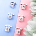 Retro telephone style silver alloy large hole beads for DIY jewelry and bracelets - Telephone (13862-2)