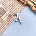Pendentif machine de tatouage en alliage argenté pour bracelets et bijoux DIY - Perceuse à Percussion Argent Antique (8526)