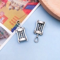 Ciondoli apribottiglie in argento antico per gioielli fai-da-te e decorazioni borse - Cavatappi (11x26mm)