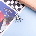 Vintage silver spider alloy charm for DIY jewelry making and handmade accessories - Spider Style (3773)