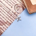 Sternförmiger Legierungsanhänger mit 'Just for you' Gravur für DIY-Schmuckherstellung - Gravierter Stern Stil (10617)