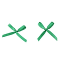 Lichtgroene polyester mini strikjes voor DIY-sieraden en handgemaakte accessoires - Groen