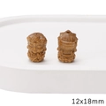 Gesneden houten Boeddha kraal voor DIY sieraden, 12x18mm bedeltje voor armbanden - 1.5mm Opening (1 Stuk/Verpakking) / Tara (12x18mm)