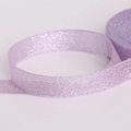 Glittering light purple ribbon with metallic shimmer for gift wrapping and DIY crafts - Narrow / Lavender