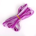 Single roll of 10mm purple velvet ribbon with soft texture and golden twist tie - Width 10mm 5 Yards/Pack / Purple