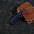 Dark blue vintage silk tassel pendant for folding fans and DIY craft accessories - Tassel Part Approx 5.5cm, 1pc/Pack / Dark Blue
