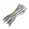 Nastro glitterato argento 10mm per accessori di abbigliamento e pacchi regalo - Grigio Argento