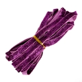 Nastro metallico glitterato viola da 10mm per fai da te e confezioni regalo di lusso - Viola