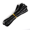 Nastro elastico nero da 10mm con glitter argento per decorazione accessori abbigliamento - Mix Nero e Argento