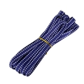 Dark blue ribbon with white polka dots for gift wrapping and wedding favors - Dark Blue