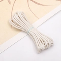 3mm wit gevlochten katoenen touw voor doe-het-zelf sieraden en knutselprojecten - 3mm Touw (10m) / Beige