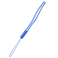 Durable royal blue liquid silicone hand lanyard strap for mobile phones and keychains - Total Length Approx 20cm (1 Piece/Pack) / Klein Blue